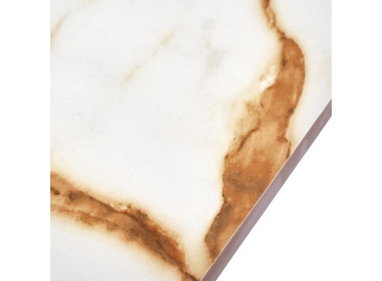 Стол Festa 140x85x77см, керамогранит Calacatte gold в Кургане