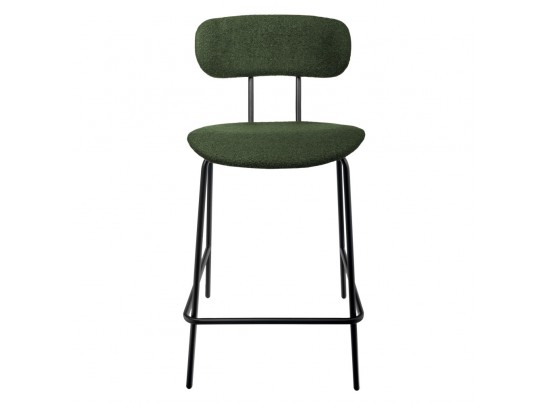 Стул полубарный Ant букле зеленый в Кургане