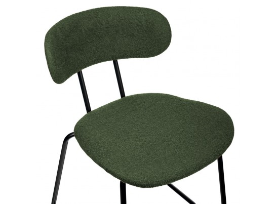 Стул полубарный Ant букле зеленый в Кургане