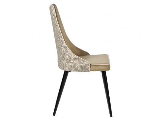 Стул Dave оливковый с жаккардом в Кургане