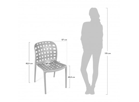 Комплект из 4-х стульев Olimpia кремовый в Кургане