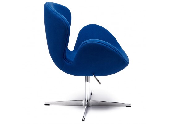 Кресло SWAN CHAIR синий кашемир в Кургане
