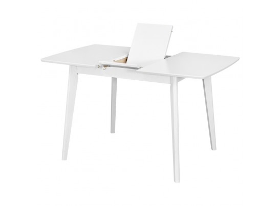 Стол Marcel раскладной 100-130x80x76см, Белый, белый в Кургане