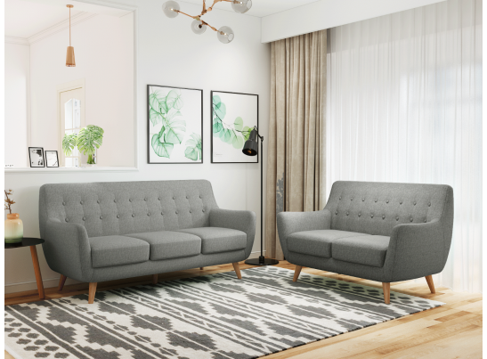 Диван Picasso двухместный серый в Кургане