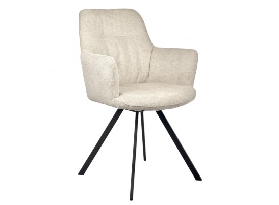 Комплект из 2-х стульев Grant латте шенилл на поворотном механизме в Кургане