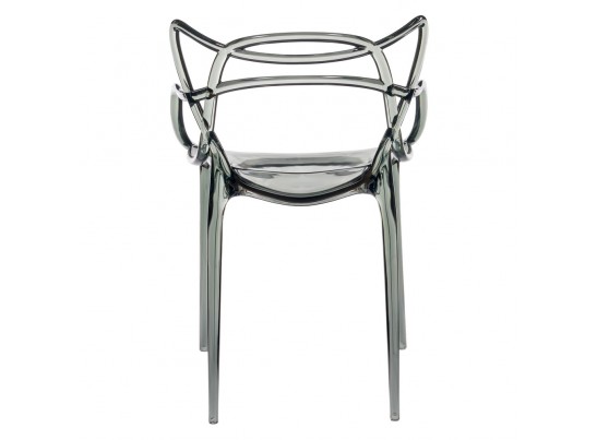 Комплект из 4-х стульев Masters прозрачный серый в Кургане