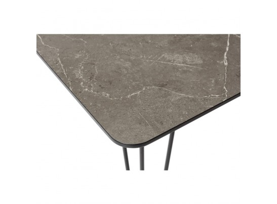 Стол Solution 120x80х75,5см, серый мрамор в Кургане