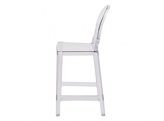 Стул полубарный Victoria Ghost прозрачный в Кургане