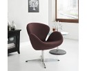 Кресло SWAN CHAIR коричневый кашемир в Кургане