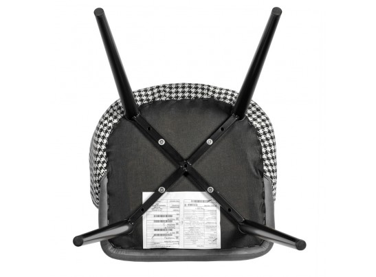 Стул Paola тёмно-серый с жаккардом в Кургане