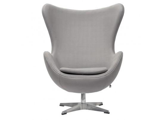 Кресло EGG CHAIR светло-серый кашемир в Кургане