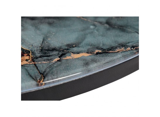 Набор кофейных столиков Tango космический с чёрными ножками, 2шт в Кургане