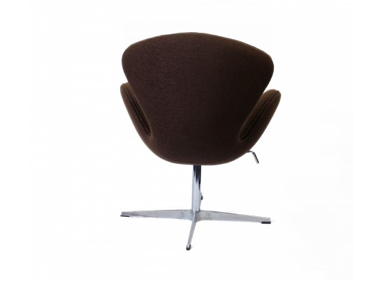 Кресло SWAN CHAIR коричневый кашемир в Кургане