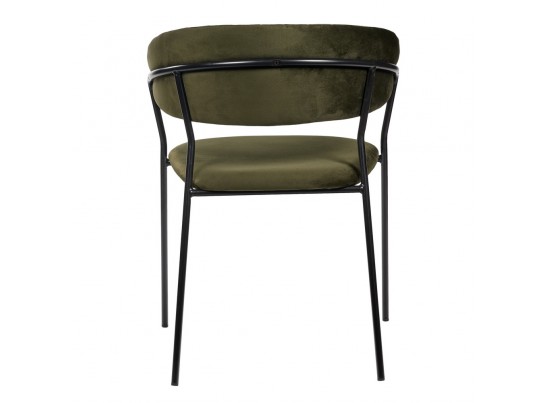 Стул Turin зеленый с чёрными ножками в Кургане