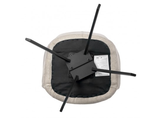 Комплект из 2-х стульев Grant латте шенилл на поворотном механизме в Кургане