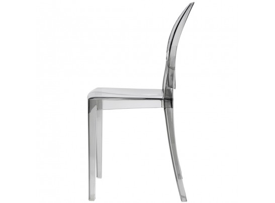 Стул Victoria Ghost прозрачный серый в Кургане