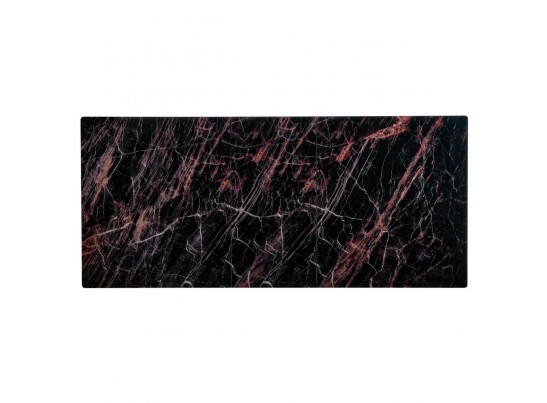 Стол Areal раскладной 140-180х80х75 чёрный мрамор с чёрными ножками в Кургане