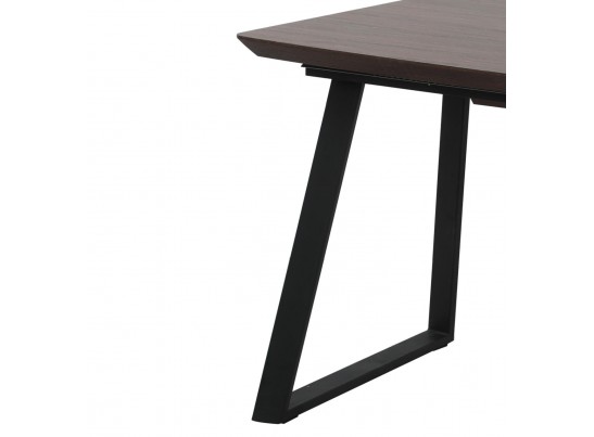 Стол Stockholm раздвижной 120/160 х 80х 75см, цвет орех в Кургане