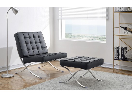 Оттоманка BARCELONA чёрный в Кургане