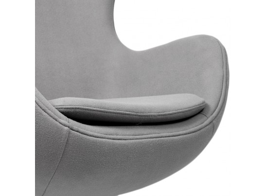 Кресло EGG CHAIR светло-серый кашемир в Кургане