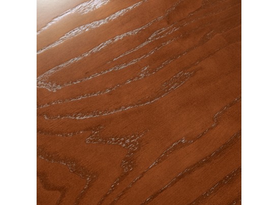 Стол Liverpool диам.110см, шпон орех с золотистыми ножками в Кургане