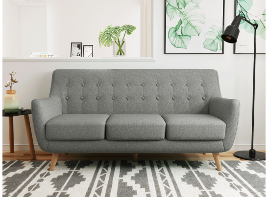 Диван Picasso двухместный серый в Кургане