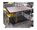 Стол Solution 120x80х75,5см, серый мрамор в Кургане