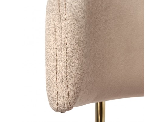Стул Elle бежевый с золотыми ножками в Кургане