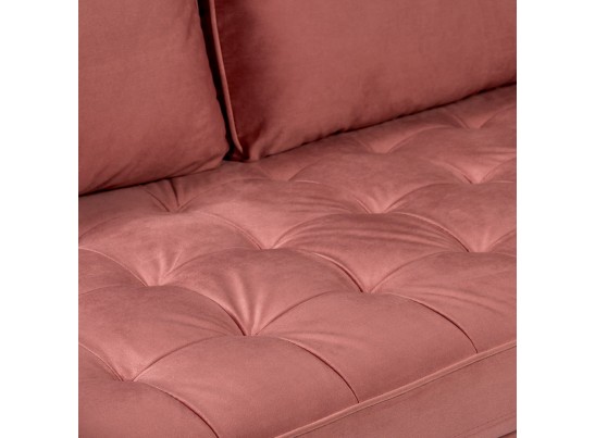 Диван Scott трехместный пыльно-розовый в Кургане