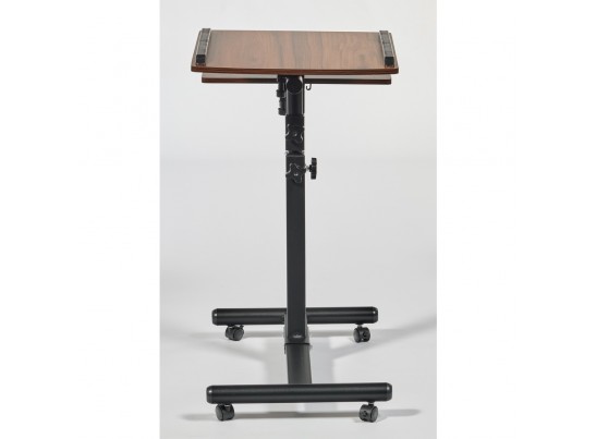 Стол многофункциональный Palma 60x40x62-96см, темное дерево, чёрный в Кургане