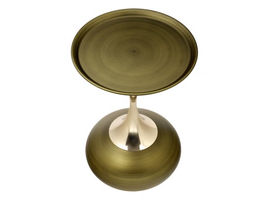 Кофейный столик Angel диам.40см x 55см, латунь, металл в Кургане