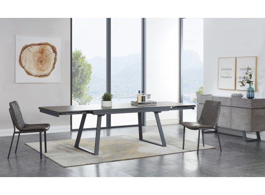 Стол раздвижной LION серый в Кургане