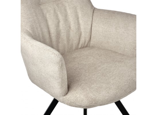 Стул Grant латте шенил на поворотном механизме в Кургане