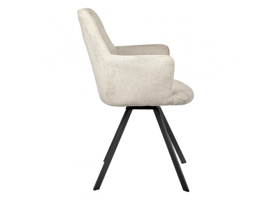 Стул Grant латте шенил на поворотном механизме в Кургане