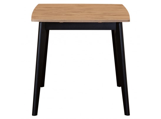 Стол Oslo 100-130 x 80см, Дуб Навара структурное, чёрный в Кургане