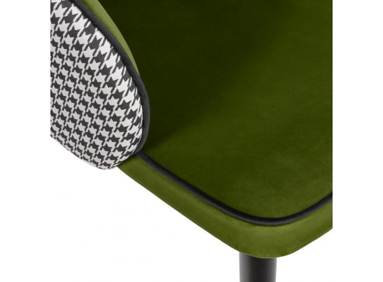 Стул Paola зеленый с жаккардом в Кургане