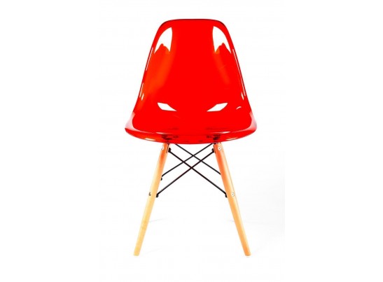Стул Eames прозрачный красный в Кургане