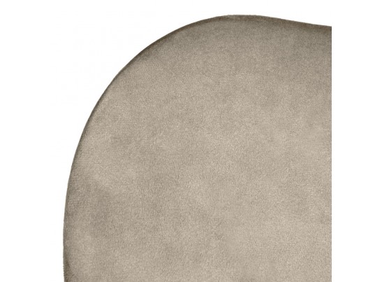 Стул Seven Style латте велюр с чёрными ножками в Кургане