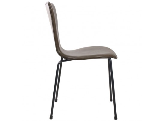 Стул Seven Style Leather коричневый в Кургане