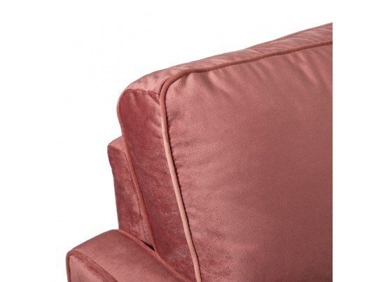 Диван Scott трехместный пыльно-розовый в Кургане