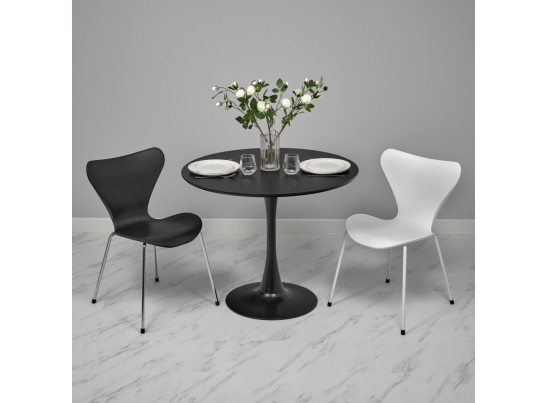 Стол Tulip диам.100см, черный в Кургане