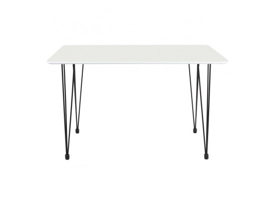 Стол Solution 120x80х75,5см, белый в Кургане