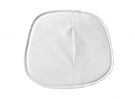 Подушка для стульев серии "Eames" из эко кожи, белая в Кургане