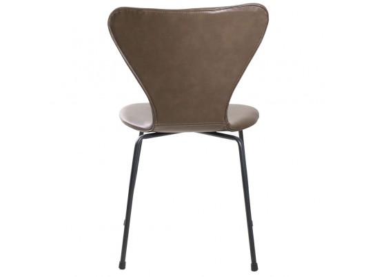 Стул Seven Style Leather коричневый в Кургане