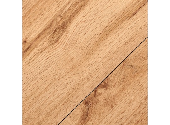 Стол Rudolf круглый раскладной 90-120x90x75см, Дуб Вотан, чёрный в Кургане