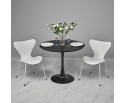 Стол Tulip диам.100см, черный в Кургане