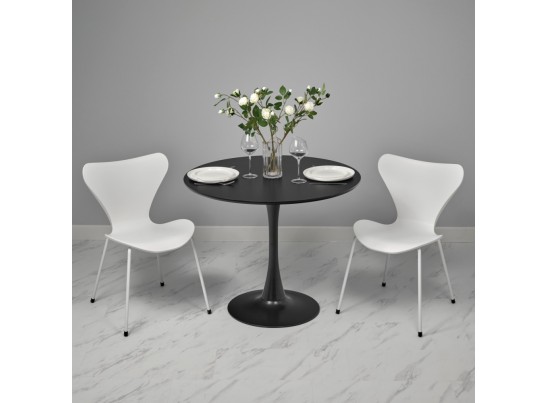 Стол Tulip диам.100см, черный в Кургане