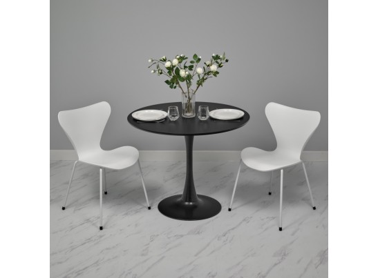 Стол Tulip диам.100см, черный в Кургане