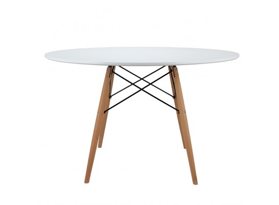 Стол Eames диам.100см, белый в Кургане