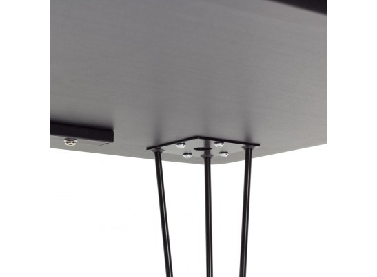 Стол Solution 120x80х75,5см, чёрный в Кургане